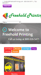Mobile Screenshot of freeholdprinting.com