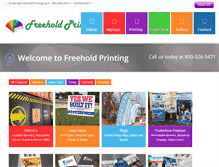 Tablet Screenshot of freeholdprinting.com